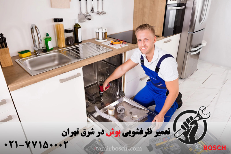 نمایندگی تعمیر ماشین ظرفشویی بوش در شرق تهران