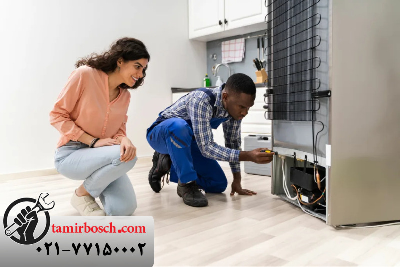دلایل سرد نشدن یخچال بوش