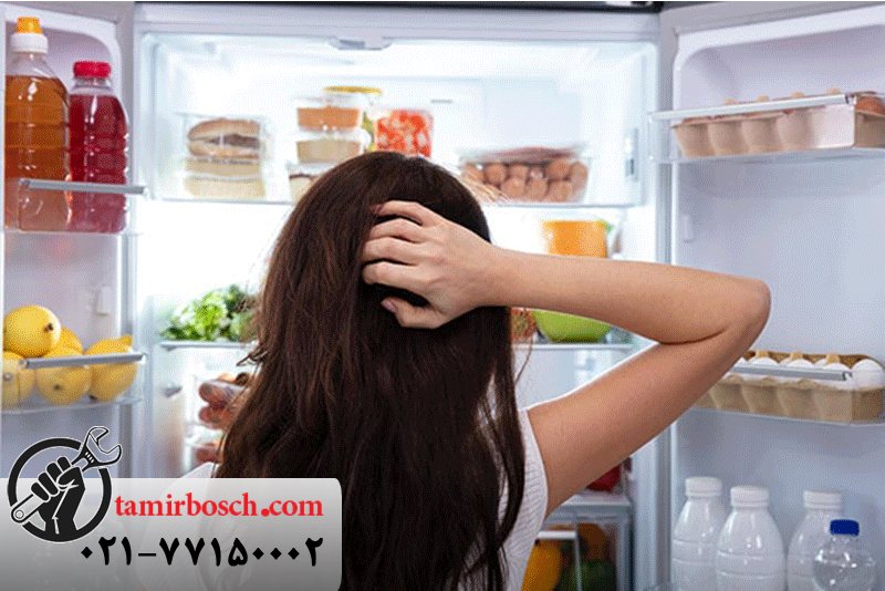 آلارم قرمز یخچال بوش