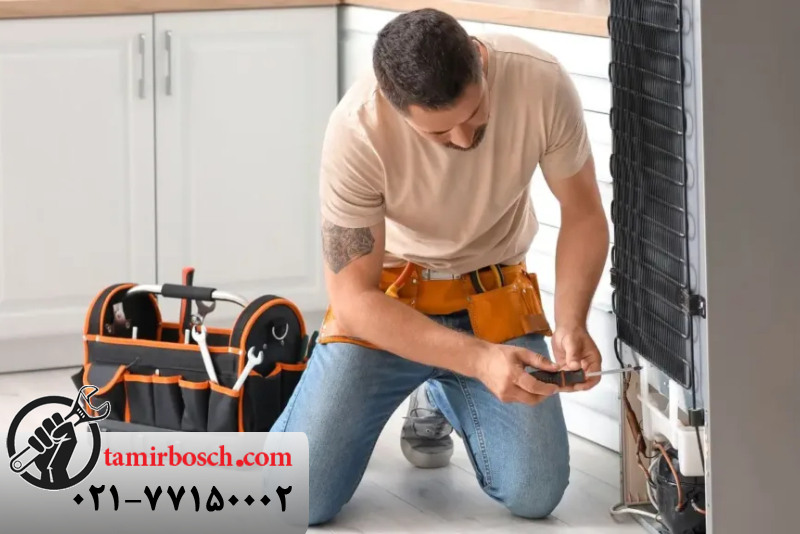 کار کردن مداوم یخچال ساید بوش