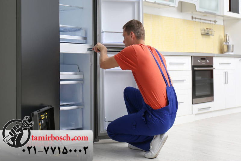 علت عمده آب دادن یخچال بوش + راهکار رفع نشتی 