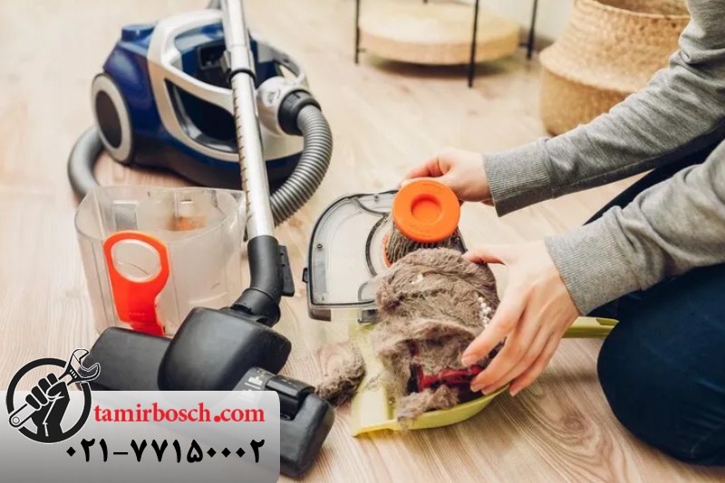 ابزارهای مورد نیاز برای تعویض کیسه جاروبرقی بوش 