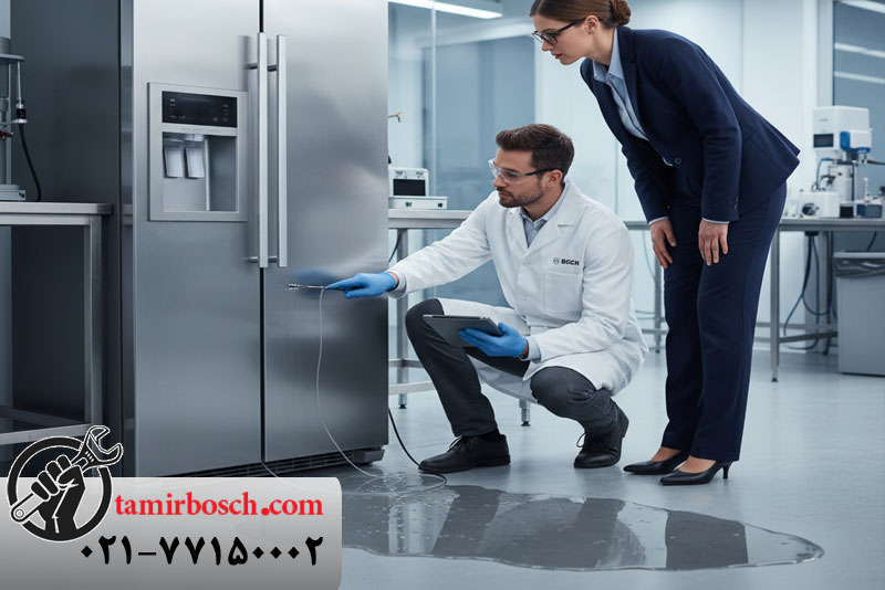 روش های رفع نشتی آب یخچال بوش 